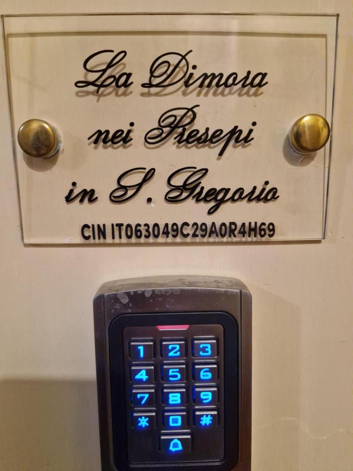 Apartamento La Dimora Nei Presepi In San Gregorio Nápoles Exterior foto